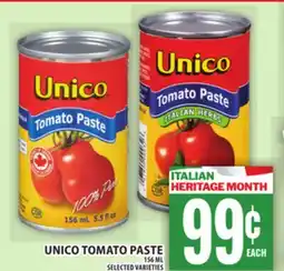Food Basics UNICO TOMATO PASTE offer