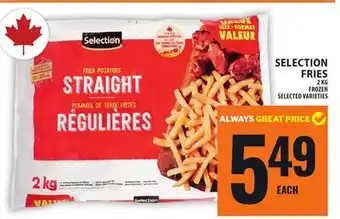 Food Basics SELECTION FRIES offer