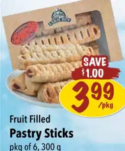Farm Boy Fruit Filled Pastry Sticks offer