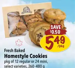 Farm Boy Fresh Baked Homestyle Cookies offer