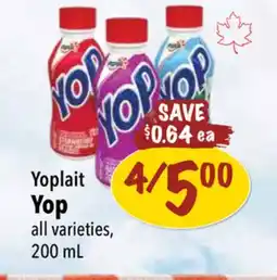 Farm Boy Yoplait Yop offer