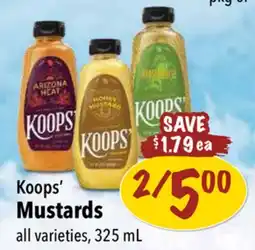 Farm Boy Koops' Mustards offer