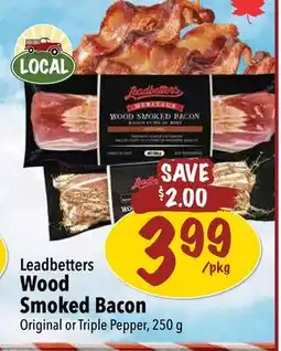 Farm Boy Leadbetters Wood Smoked Bacon offer