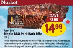 Farm Boy Farm Boy Maple BBQ Pork Back Ribs offer