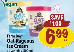 Farm Boy Farm Boy Oat-Rageous Ice Cream offer