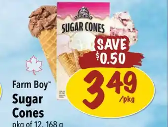 Farm Boy Farm Boy Sugar Cones offer