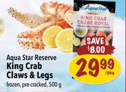 Farm Boy Aqua Star Reserve King Crab Claws & Legs offer