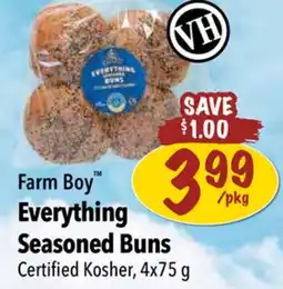 Farm Boy Farm Boy Everything Seasoned Buns offer