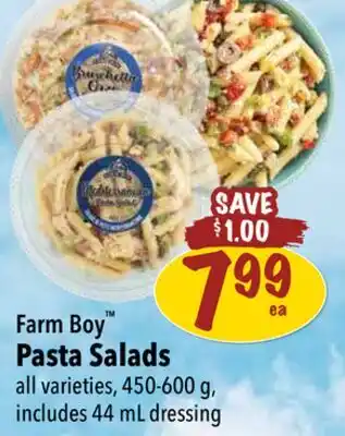 Farm Boy Farm Boy Pasta Salads offer