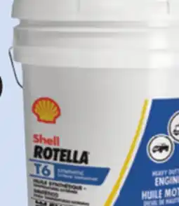 Canadian Tire Rotella T6 Synthetic 5W40 Diesel Oil offer