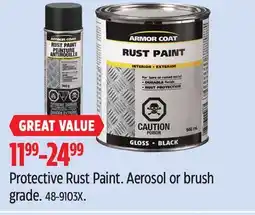 Canadian Tire Protective Rust Paint offer