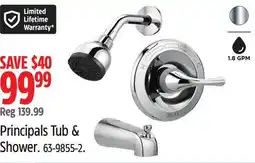 Canadian Tire Principals Tub & Shower offer