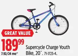 Canadian Tire Supercycle Charge Youth Bike, 20˝ offer
