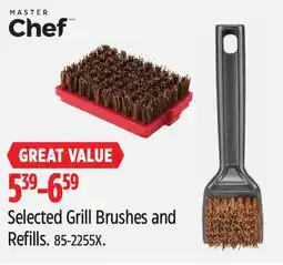 Canadian Tire Master Chef Selected Grill Brushes and Refills offer