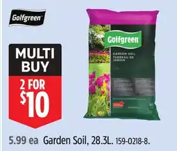 Canadian Tire Golfgreen Garden Soil, 28.3L offer