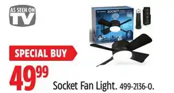 Canadian Tire Socket Fan Light offer