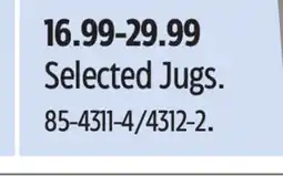Canadian Tire Selected Jugs offer
