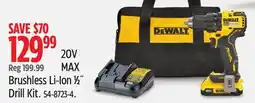 Canadian Tire Brushless Li-Ion 1⁄2˝ Drill Kit offer