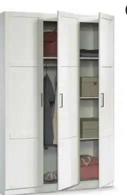 Canadian Tire Sauder 3-Door Storage Wardrobe offer