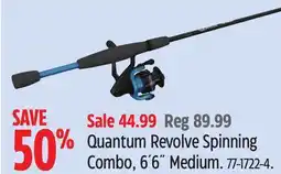 Canadian Tire Abu Garcia Quantum Revolve Spinning Combo, 6´6˝ Medium offer