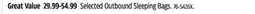Canadian Tire Selected Outbound Sleeping Bags offer