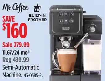Canadian Tire Semi-Automatic Machine offer