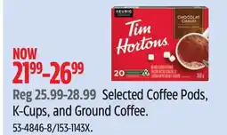 Canadian Tire Keurig Selected Coffee Pods, K-Cups, and Ground Coffee offer