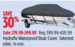 Canadian Tire Classic Hydroflo Waterproof Boat Cover offer