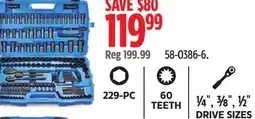 Canadian Tire TEETH¼ , ⅜ , ½ DRIVE SIZES offer