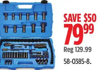 Canadian Tire Mastercraft General Use Socket Sets offer