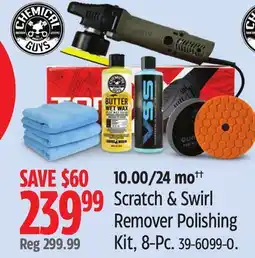 Canadian Tire Scratch & Swirl Remover Polishing Kit, 8-Pc offer