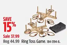 Canadian Tire Ring Toss Game offer