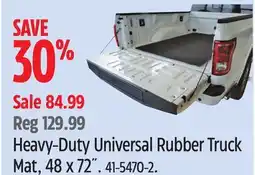 Canadian Tire Heavy-Duty Universal Rubber Truck Mat, 48 x 72˝ offer