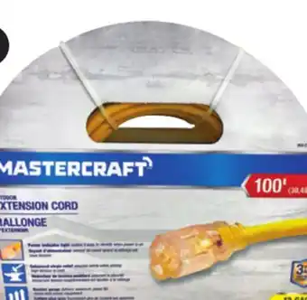 Canadian Tire 100´ Outdoor Extension Cord 12/3, 1-tap offer