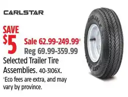 Canadian Tire Carlisle Selected Trailer Tire Assemblies offer