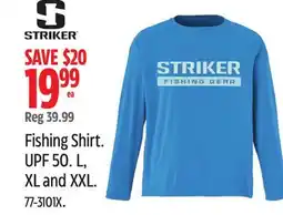 Canadian Tire Fishing Shirt offer
