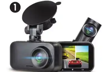 Canadian Tire Reload Dual-View 1080p Dash Camera with Backup Motion Detection offer