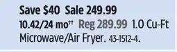 Canadian Tire 1.0 Cu-Ft Microwave/Air Fryer offer