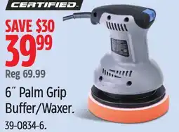 Canadian Tire Certified 6 Palm Grip Buffer/Waxer offer