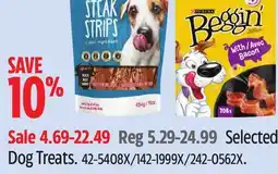 Canadian Tire Selected Dog Treats offer