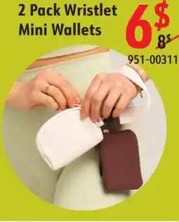 Sushi Shop 2 Pack Wristlet Mini Wallets offer