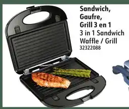 Sushi Shop 3 in 1 Sandwich Waffle / Grill offer