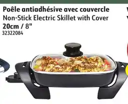 Sushi Shop Non-Stick Electric Skillet with Cover 20cm / 8 offer