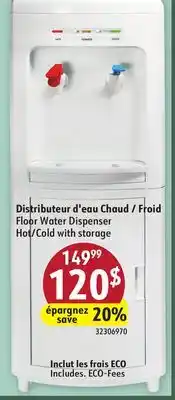 Sushi Shop Floor Water Dispenser Hot/Cold with storage offer