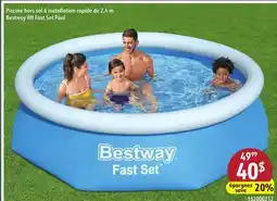 Sushi Shop Bestway 8ft Fast Set Pool offer
