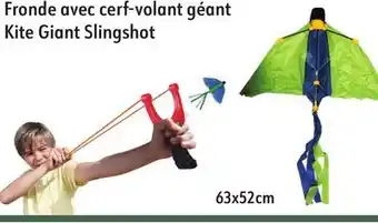 Sushi Shop Kite Giant Slingshot offer
