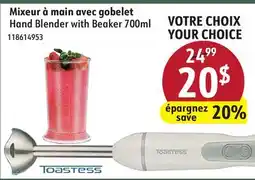 Sushi Shop Hand Blender with Beaker 700ml offer