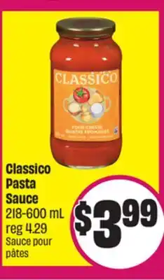 Chalo FreshCo Classico Pasta Sauce 218-600 mL offer