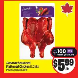 Chalo FreshCo Panache Seasoned Flattened Chicken 13.21/kg offer