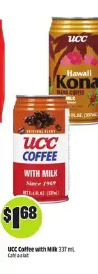 Chalo FreshCo UCC Coffee with Milk 337 mL offer